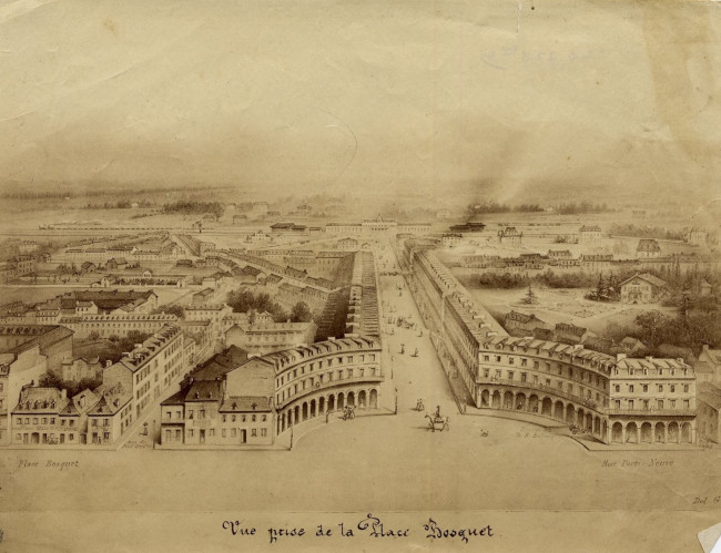  Vue prise de la Place Bosquet